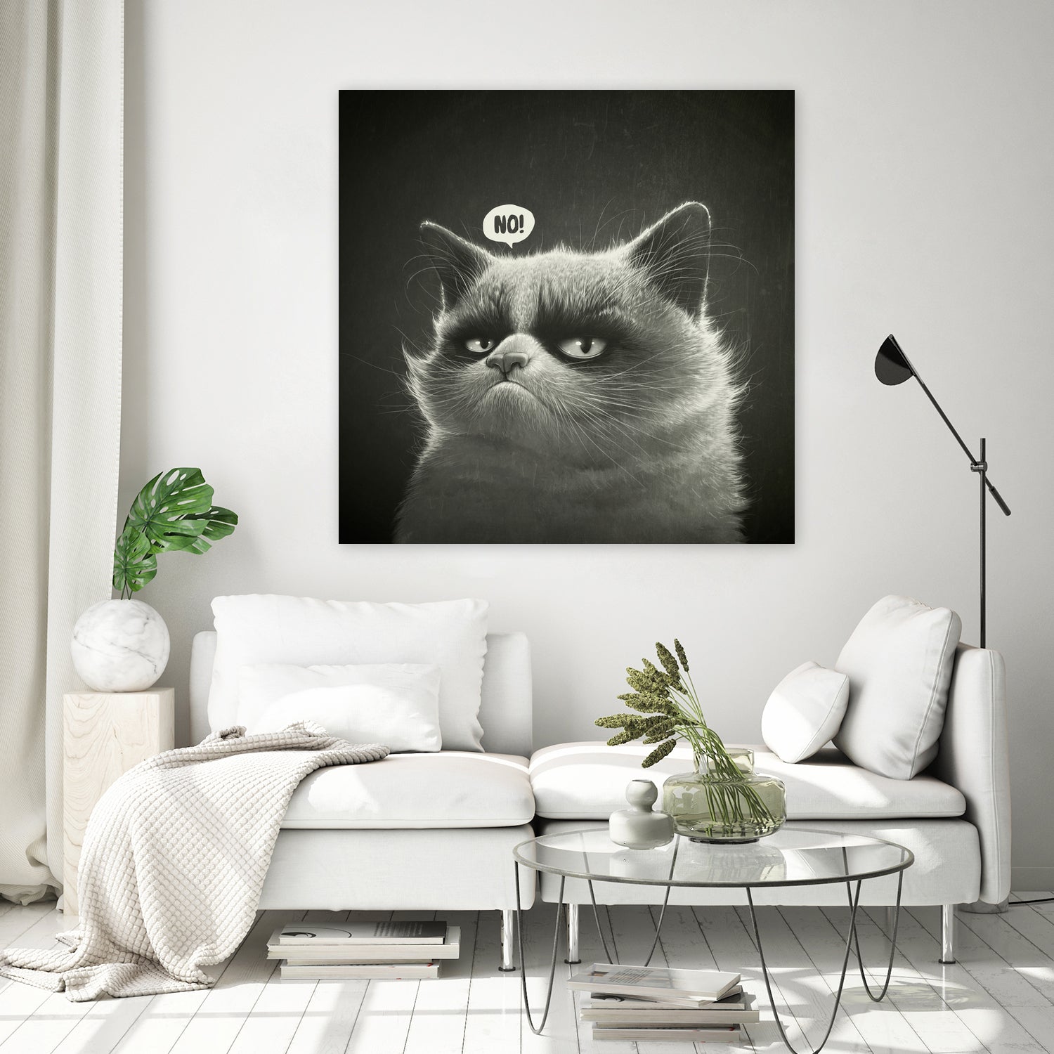 No! by Lukáš Brežák on GIANT ART - black digital painting