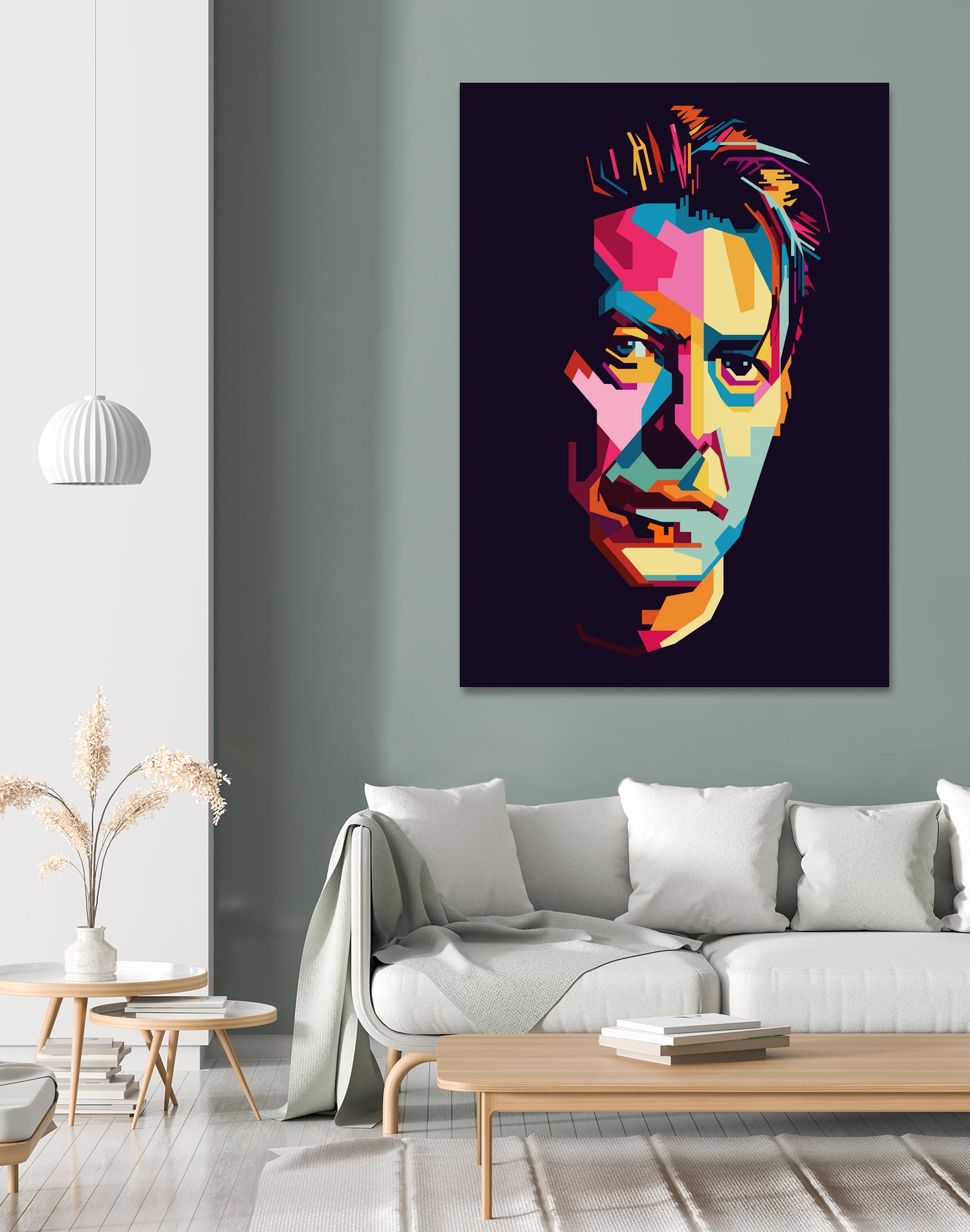 DAVID BOWIE Pop Art WPAP by Karinne Pyrena on GIANT ART - black digital drawing