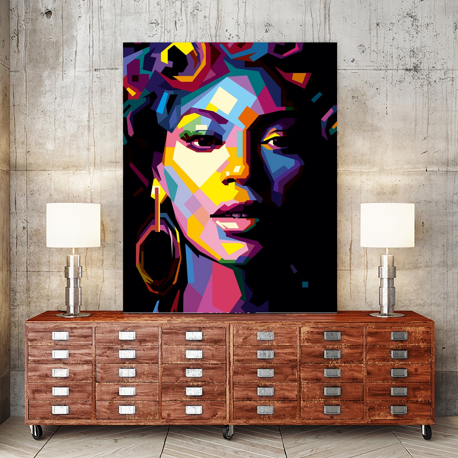 Beyonce xo by TM store 1 on GIANT ART - blue digital painting
