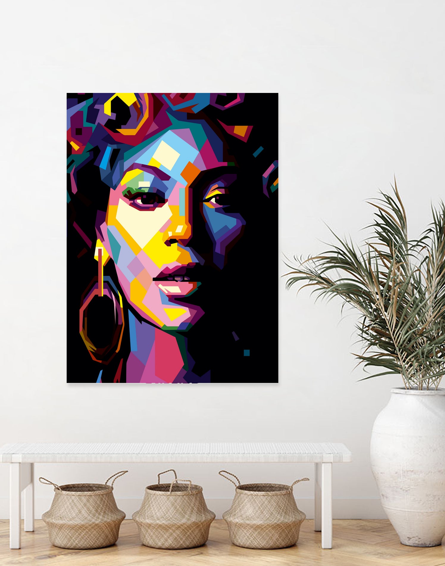Beyonce xo by TM store 1 on GIANT ART - blue digital painting