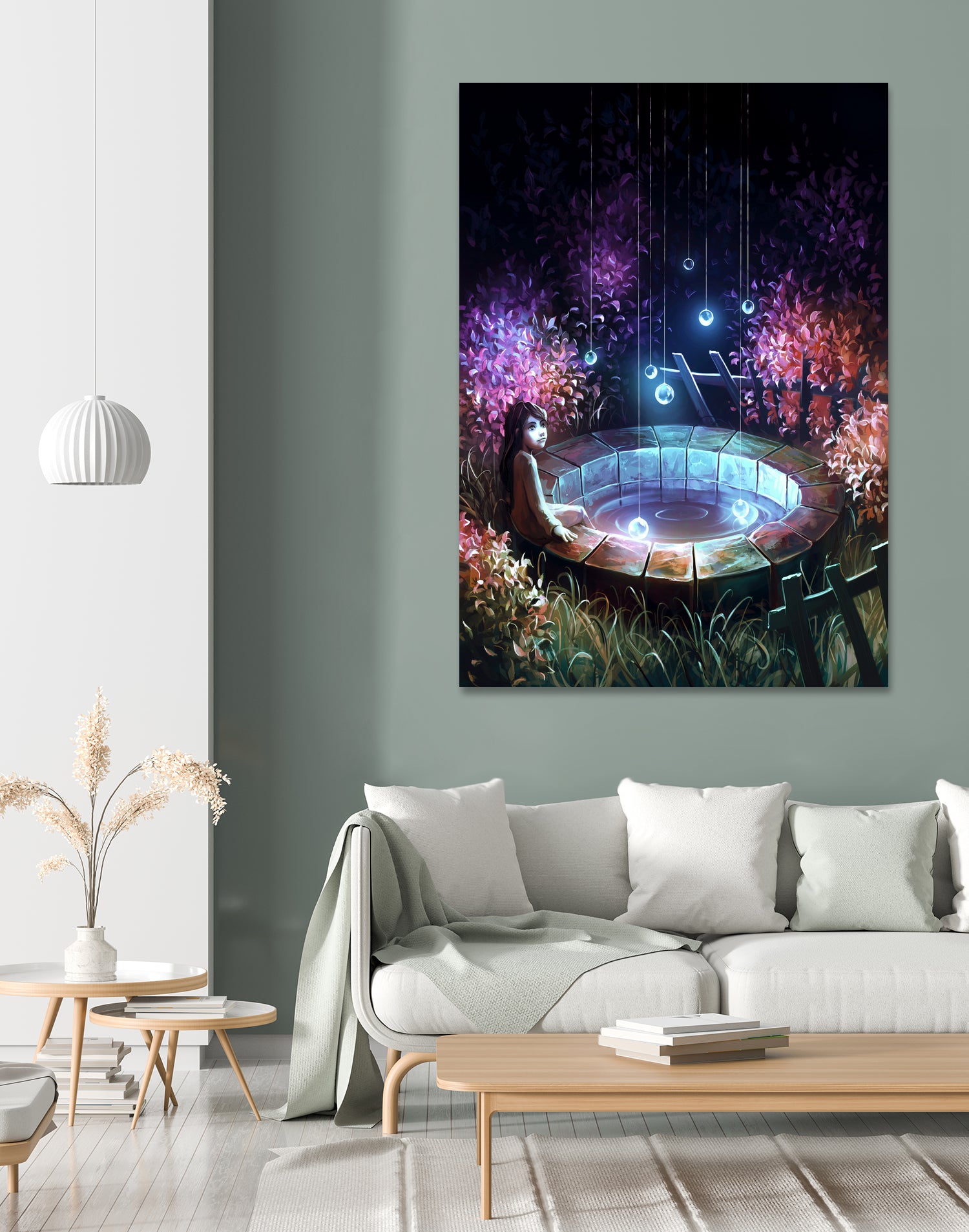 Make a wish by Cyril Rolando on GIANT ART - fuchsia digital painting