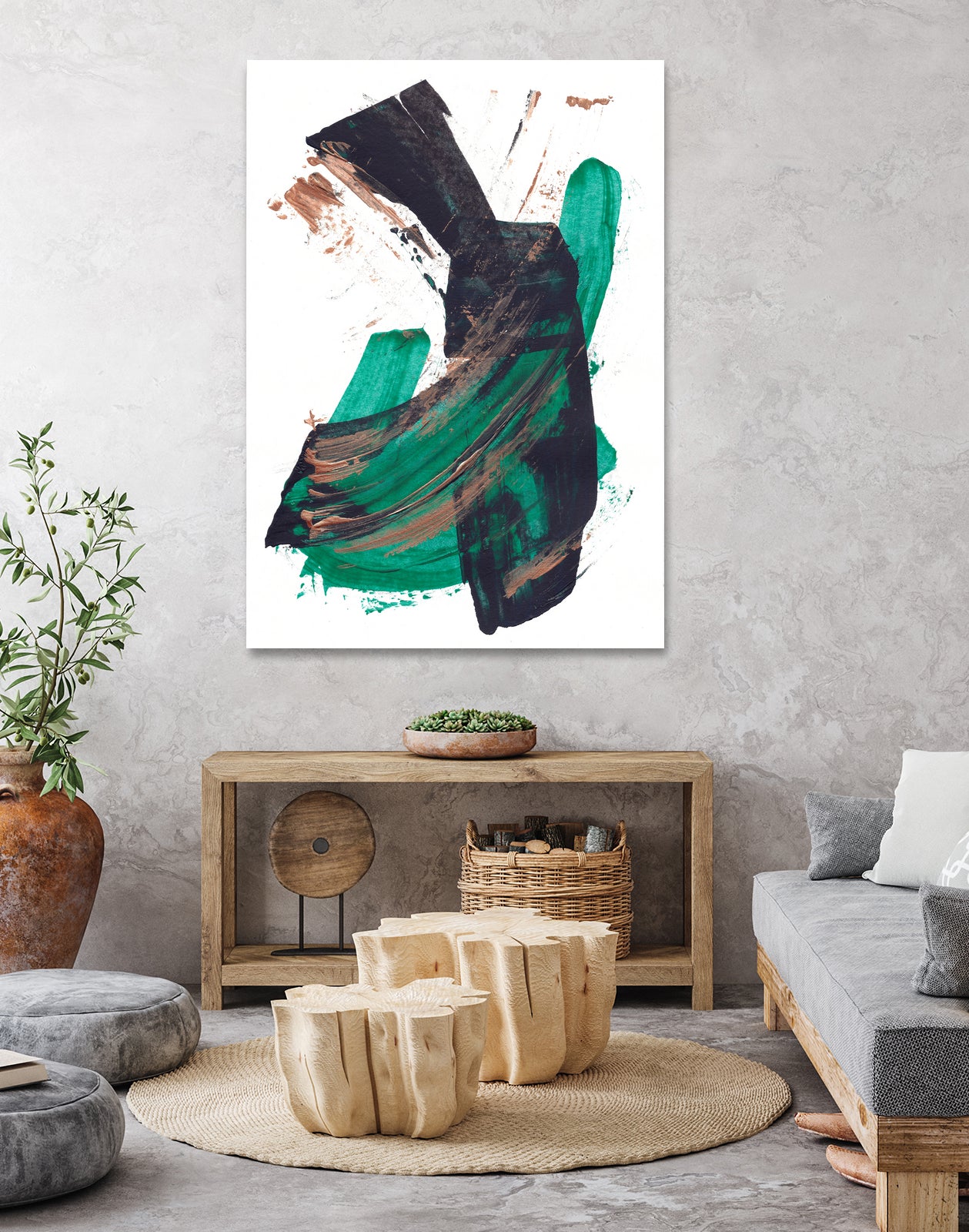 Not Ready To Sink 1 by Mariam Cisse on GIANT ART - black mixed media