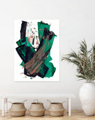 Not Ready To Sink 5 by Mariam Cisse on GIANT ART - black mixed media