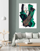 Not Ready To Sink 5 by Mariam Cisse on GIANT ART - black mixed media