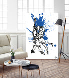DancInk folks-37 by Nicolas Lachance-Brais on GIANT ART - blue digital painting