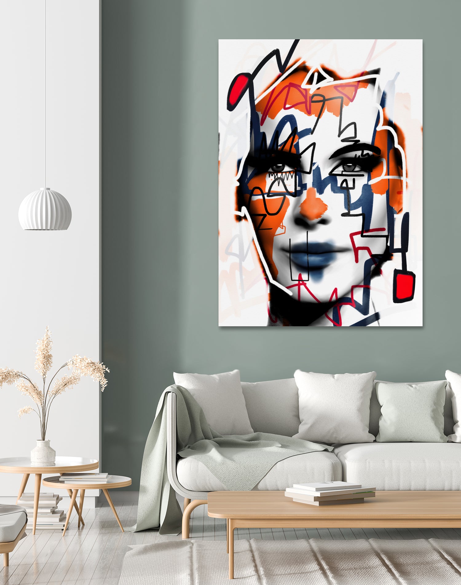 Ladybug by Daniel Malta on GIANT ART - orange digital painting