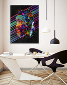 James Harden by Alessandro Pautasso on GIANT ART - yellow digital painting