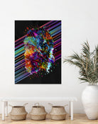 James Harden by Alessandro Pautasso on GIANT ART - yellow digital painting