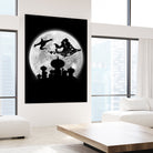 Full moon over Agrabah by Antonio Camarena on GIANT ART - black digital painting