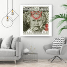 God Save The Queen Blood & Khaki (Hear Me Edition) by Ziggy Christenson on GIANT ART - green digital drawing