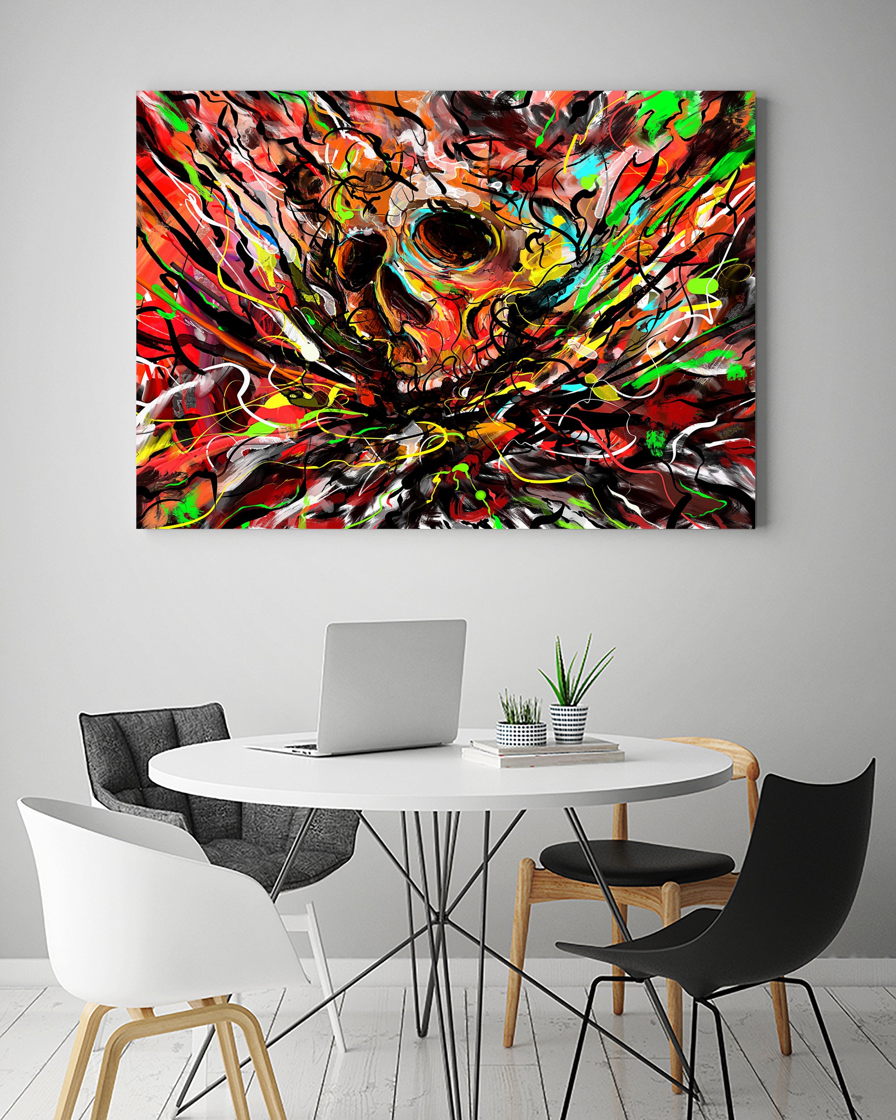 Post Mortem by Francis Mi Oza on GIANT ART - black digital painting