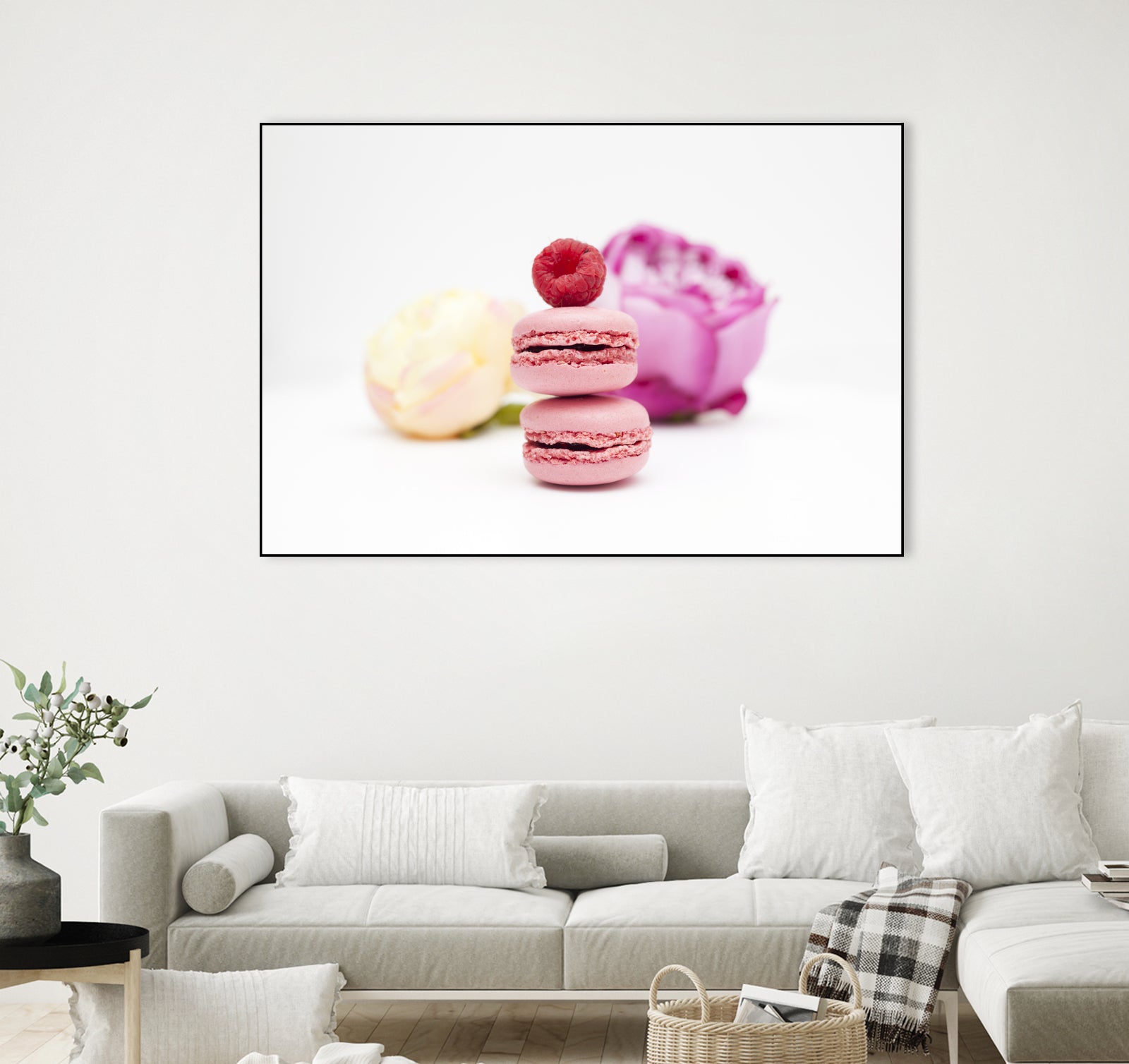 Pink macarons by Olivia Lorot on GIANT ART - pink photo illustration