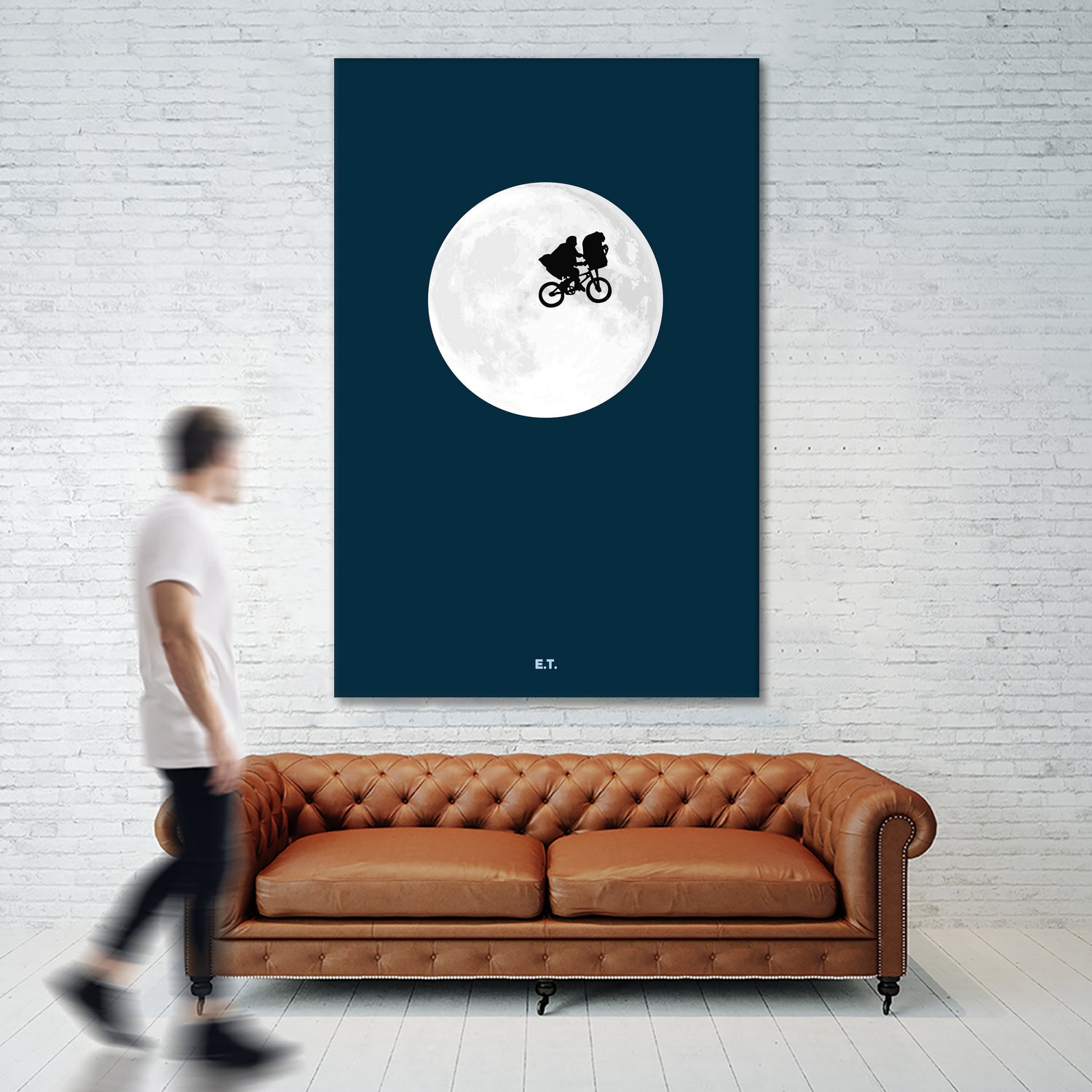 E.T. the Extra-Terrestrial by Rafael Gomes on GIANT ART - blue digital drawing