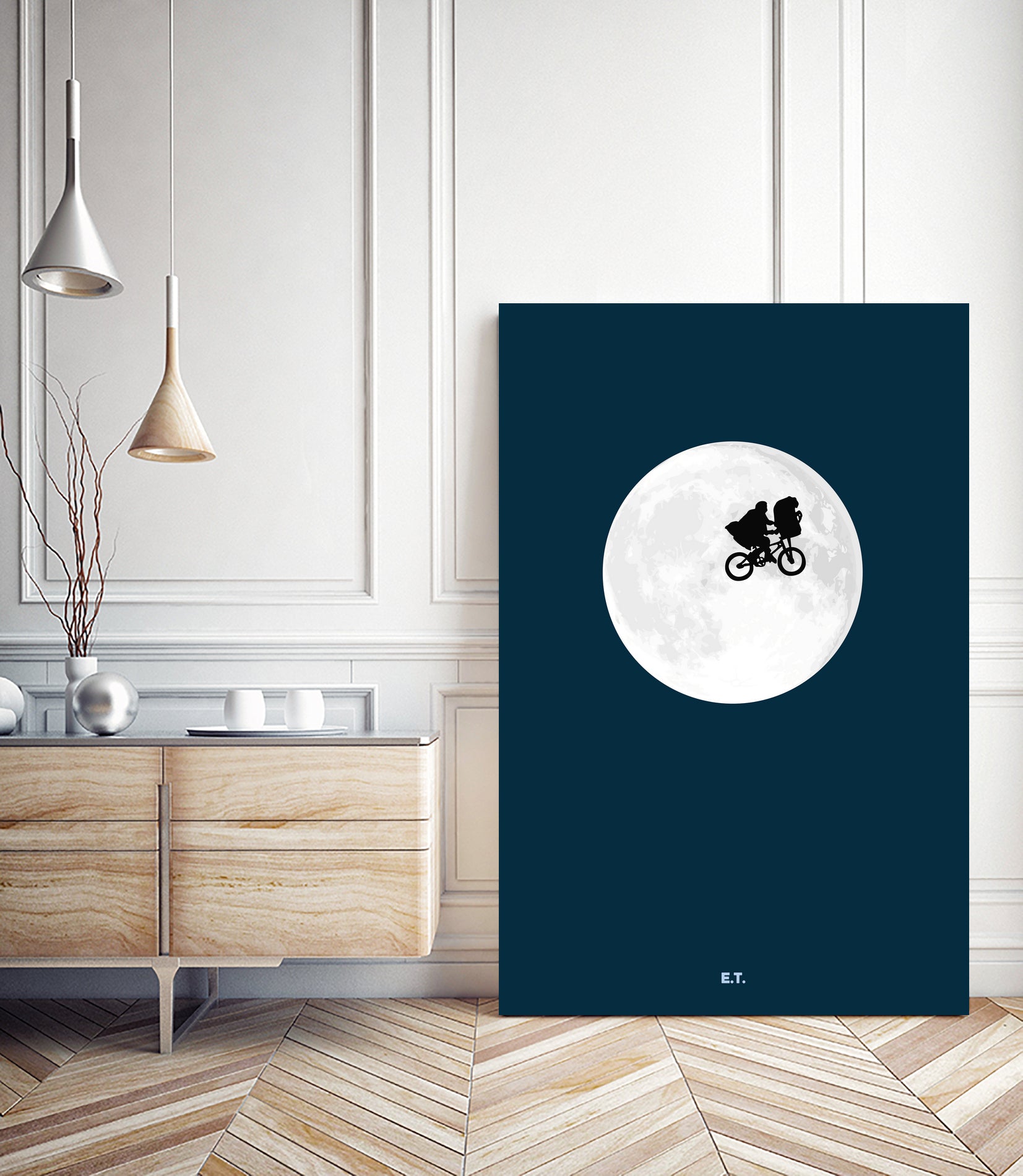 E.T. the Extra-Terrestrial by Rafael Gomes on GIANT ART - blue digital drawing