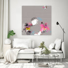 Dévoiler by Octal Pixel on GIANT ART - pink digital painting