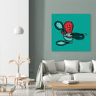 Part Time Job - Sport Shop by Chow Hon Lam on GIANT ART - green character design