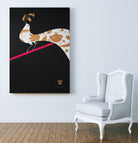 Balas Benedek_Song by Benedek Balás on GIANT ART - black vector illustration