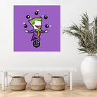 Part Time Job - Circus by Chow Hon Lam on GIANT ART - fuchsia character design