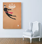 Balas Benedek_Groom by Benedek Balás on GIANT ART - brown vector illustration