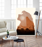 The Lion King (Textless Edition) by Ryan Ripley on GIANT ART - orange digital drawing