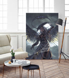 Light by Ling Wang on GIANT ART - blue digital painting