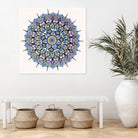 Mandala 03 by Ranka Stevic on GIANT ART - blue mixed media