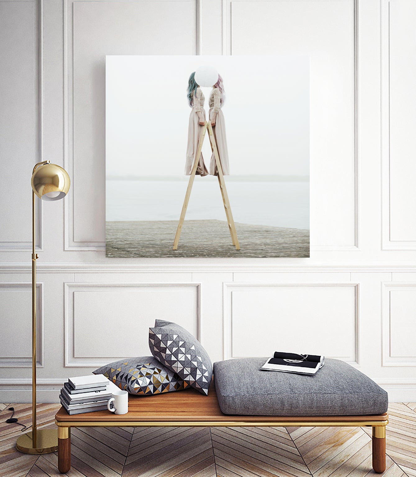 Same side by Jovana Rikalo on GIANT ART - brown photo manipulation