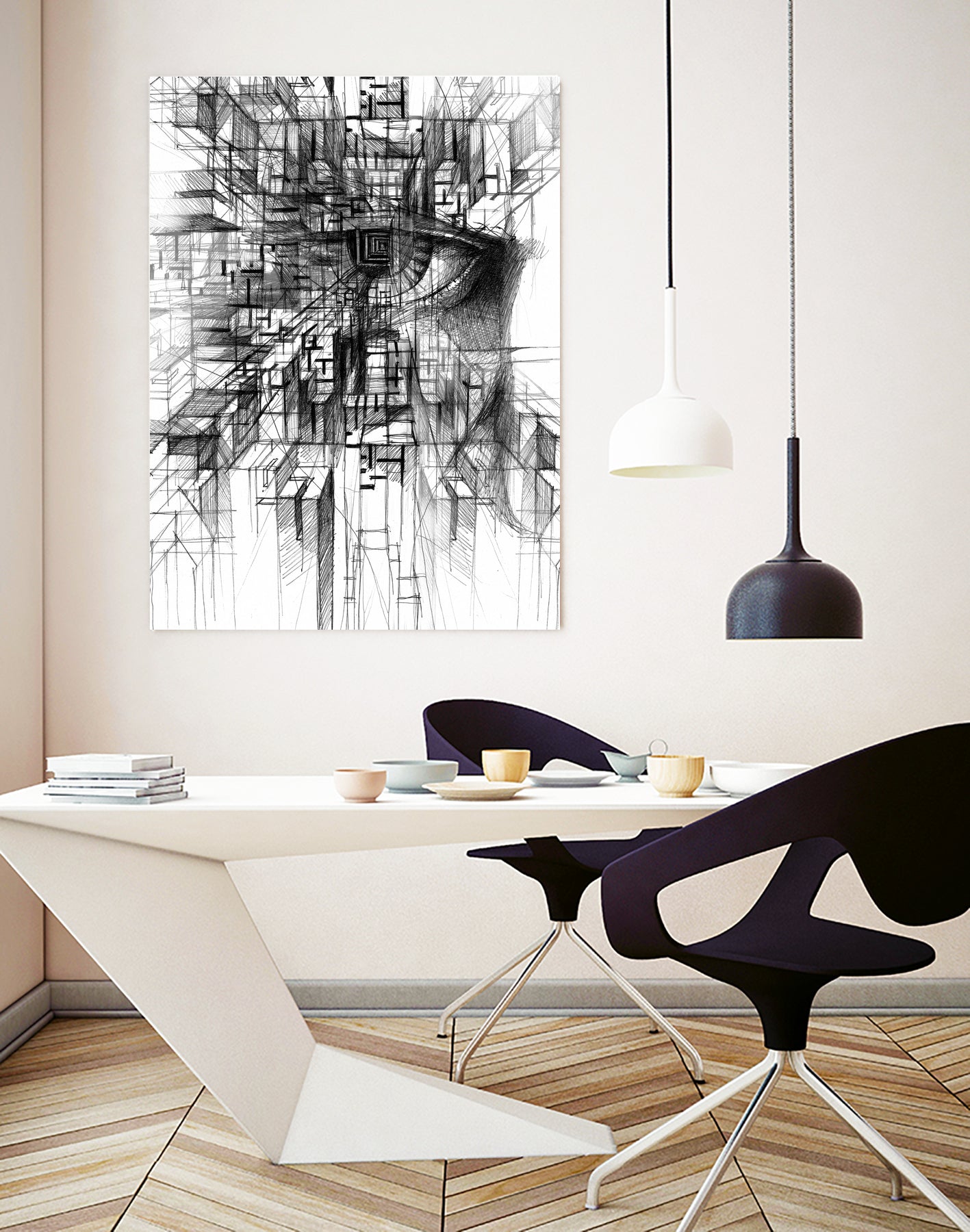 ilusion by Marcin Kowalewski on GIANT ART - gray digital drawing