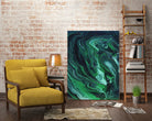 Nebula by Anna Farath on GIANT ART - green mixed media
