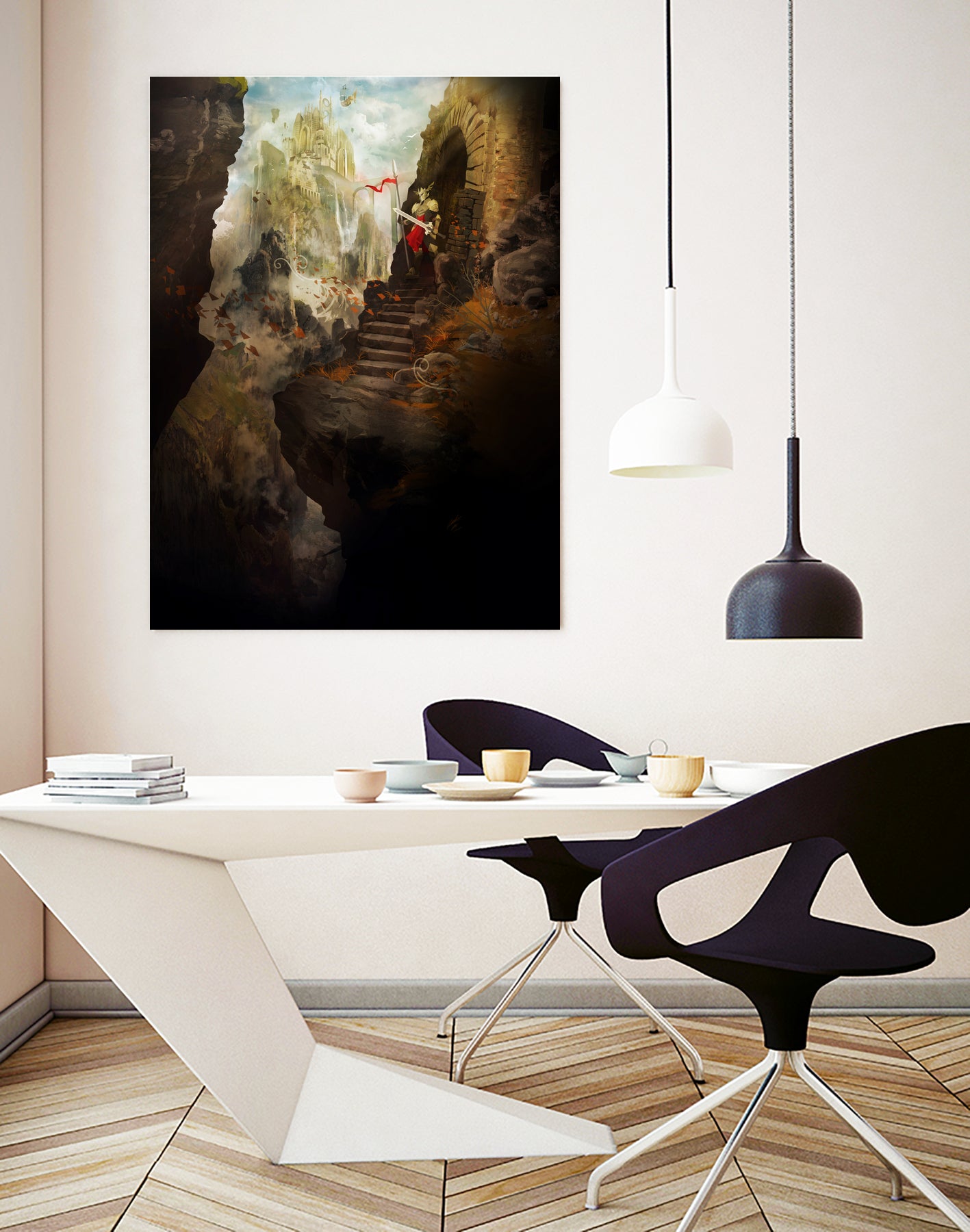 The Empire by Jonathan Lam on GIANT ART - yellow digital painting