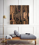 PCB / Version 3 by Elisabeth Fredriksson on GIANT ART - yellow digital painting