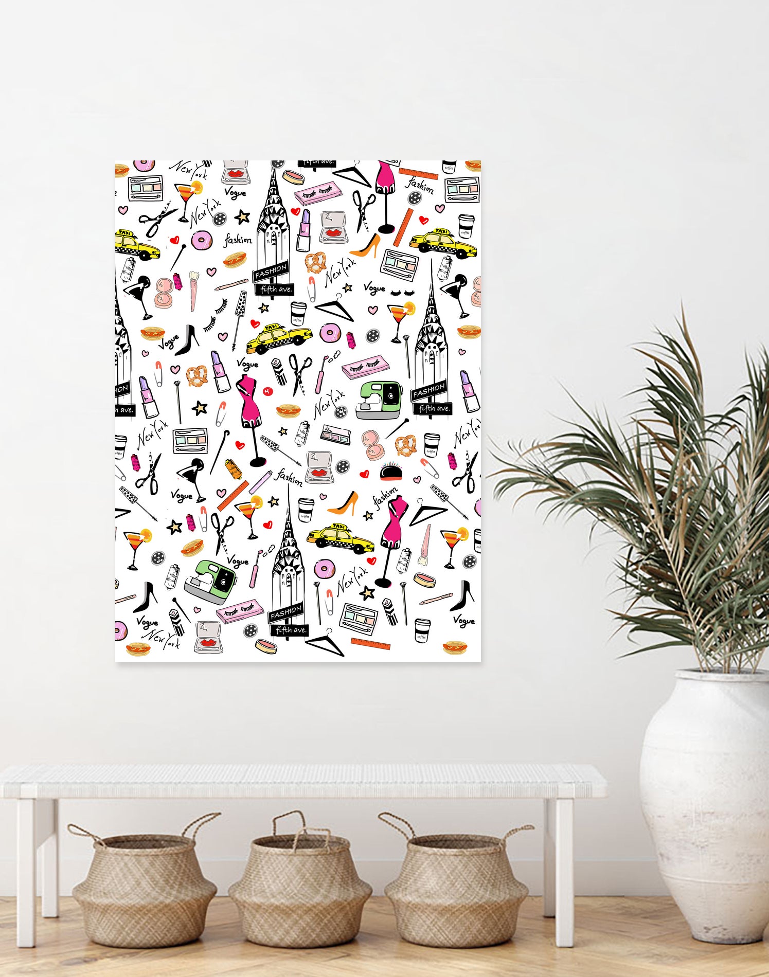 New York Fashion by mukta lata barua on GIANT ART - white digital painting