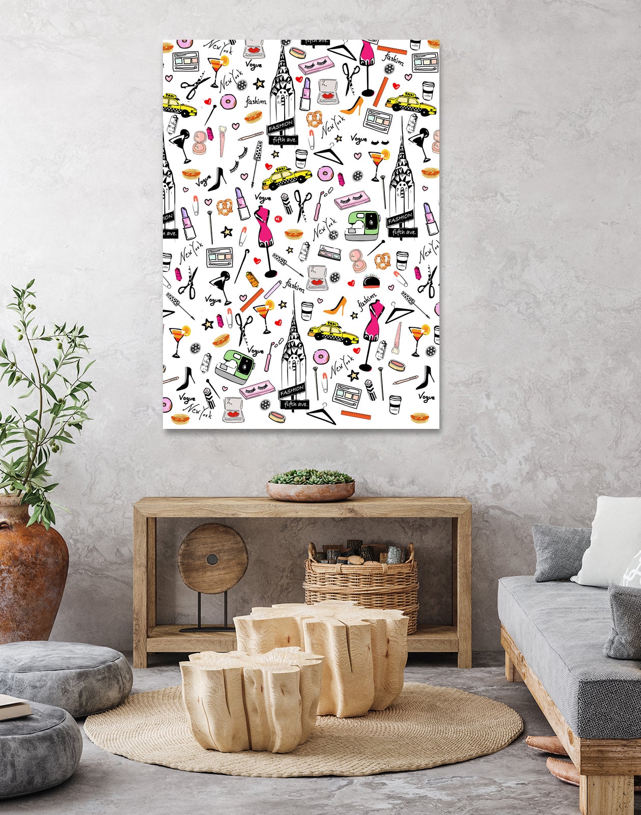 New York Fashion by mukta lata barua on GIANT ART - white digital painting