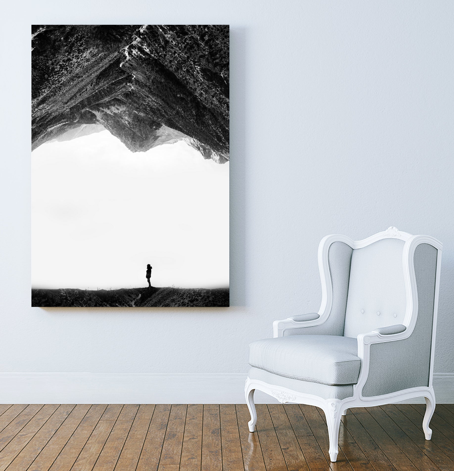 Lost in isolation by Stoian Hitrov on GIANT ART - white photo illustration