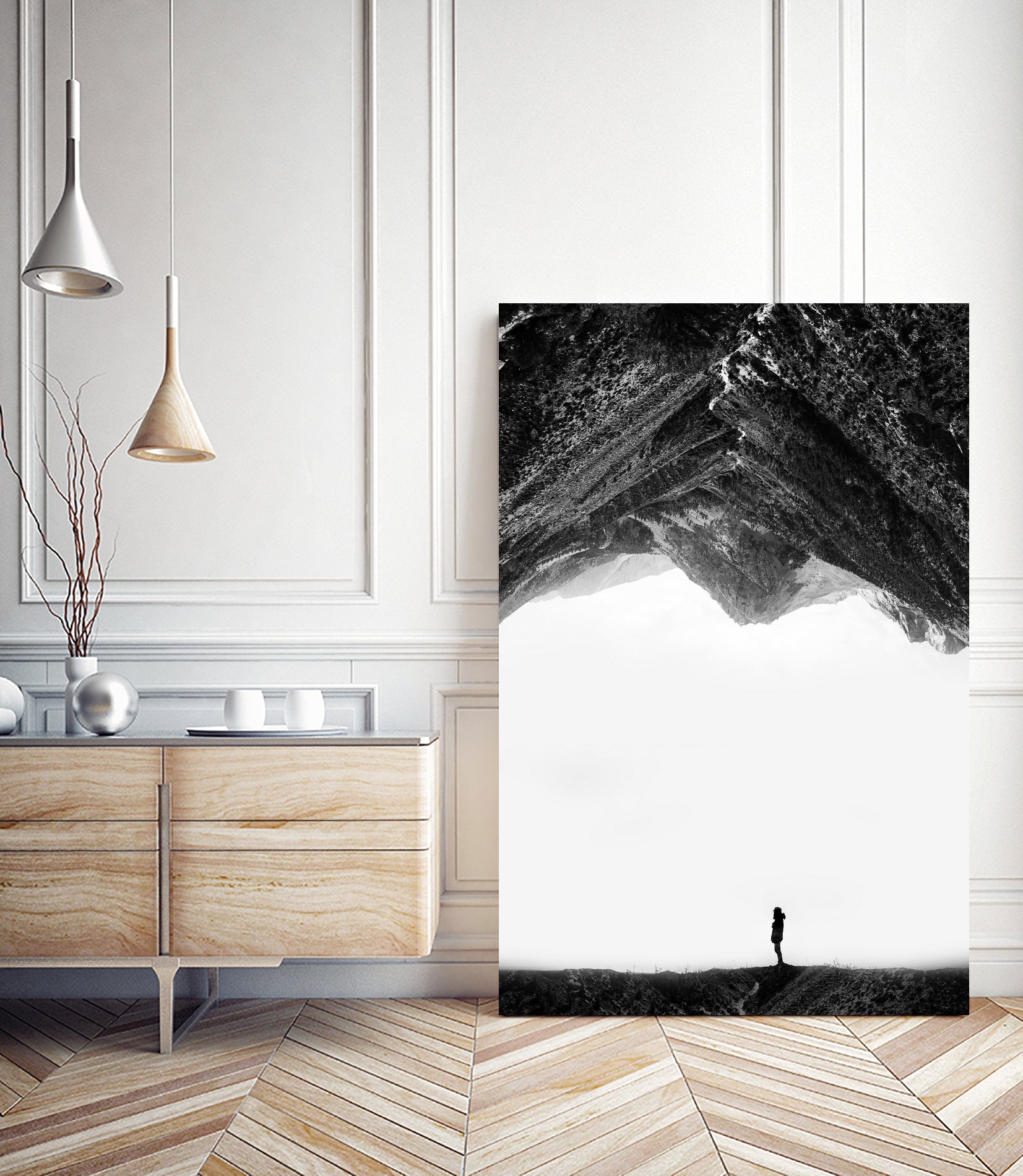 Lost in isolation by Stoian Hitrov on GIANT ART - white photo illustration