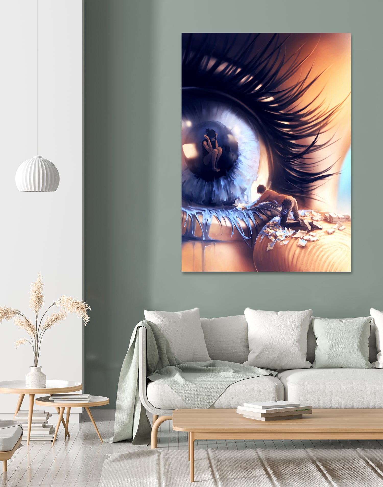 Show me love by Cyril Rolando on GIANT ART - yellow digital painting