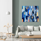 Kyanite & Salt Stone by Elisabeth Fredriksson on GIANT ART - blue mixed media