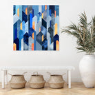 Kyanite & Salt Stone by Elisabeth Fredriksson on GIANT ART - blue mixed media