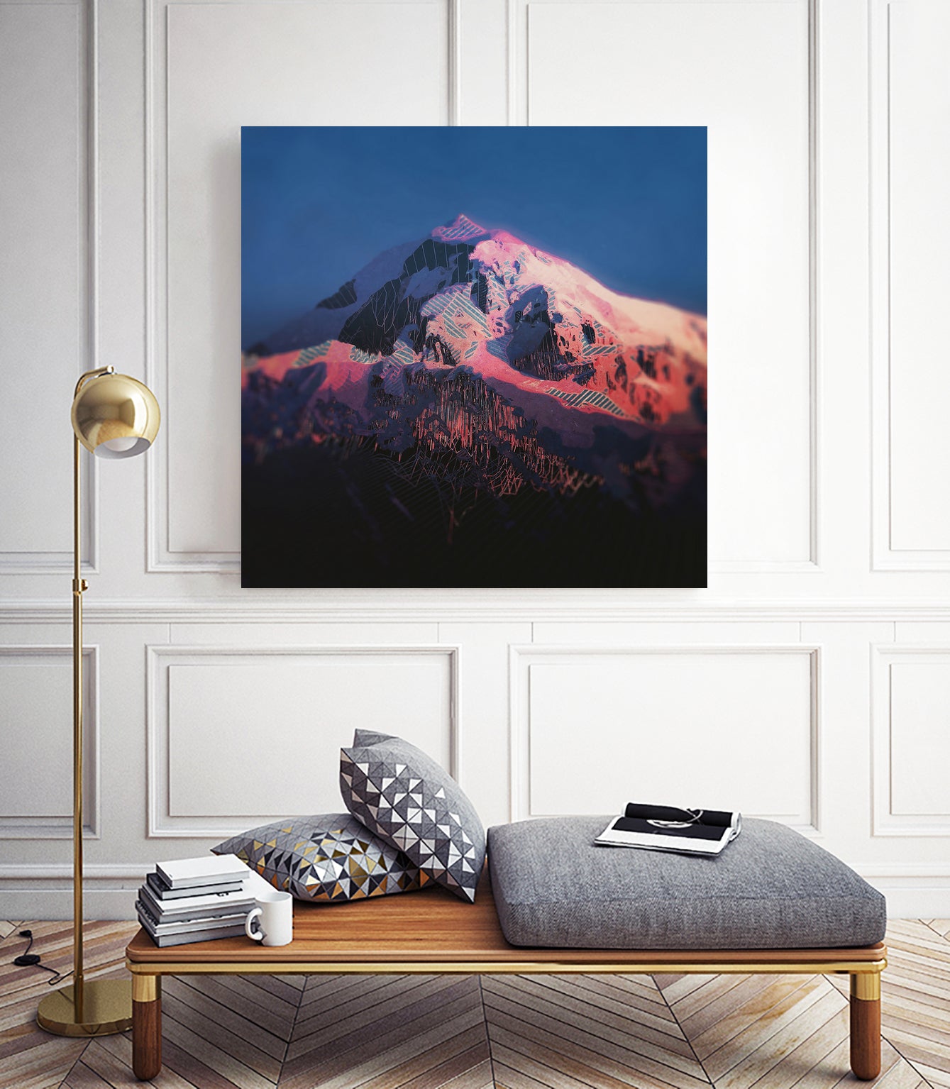 Can We Hang On by Jamison Gish on GIANT ART - blue digital painting