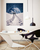 Pale Blue Dot by Enkel Dika on GIANT ART - blue photo manipulation