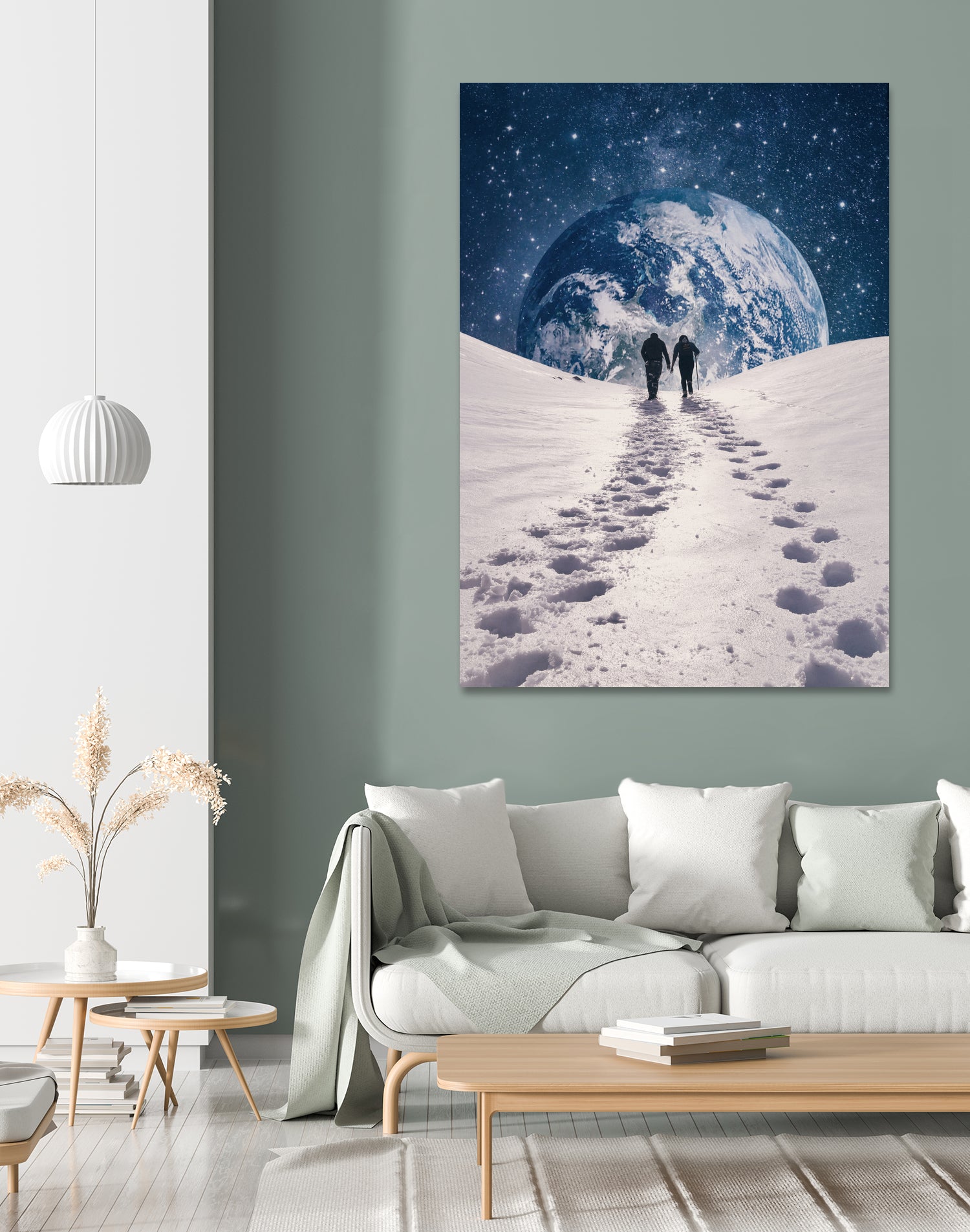 Pale Blue Dot by Enkel Dika on GIANT ART - blue photo manipulation