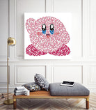 Kirby by Caroline BESSIERES on GIANT ART - pink game design