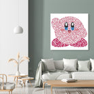 Kirby by Caroline BESSIERES on GIANT ART - pink game design