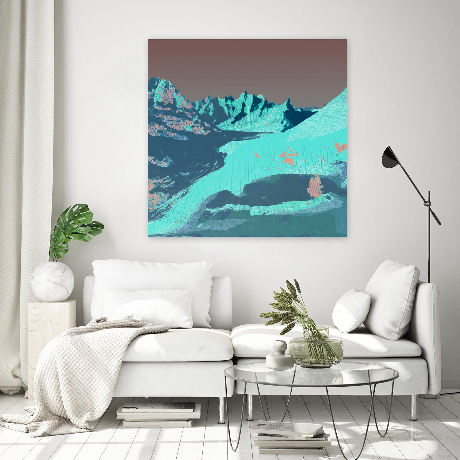 River by Jamison Gish on GIANT ART - blue digital painting