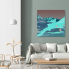 River by Jamison Gish on GIANT ART - blue digital painting