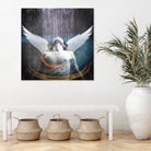 dark rain angel by Vin Zzep on GIANT ART - white photo illustration