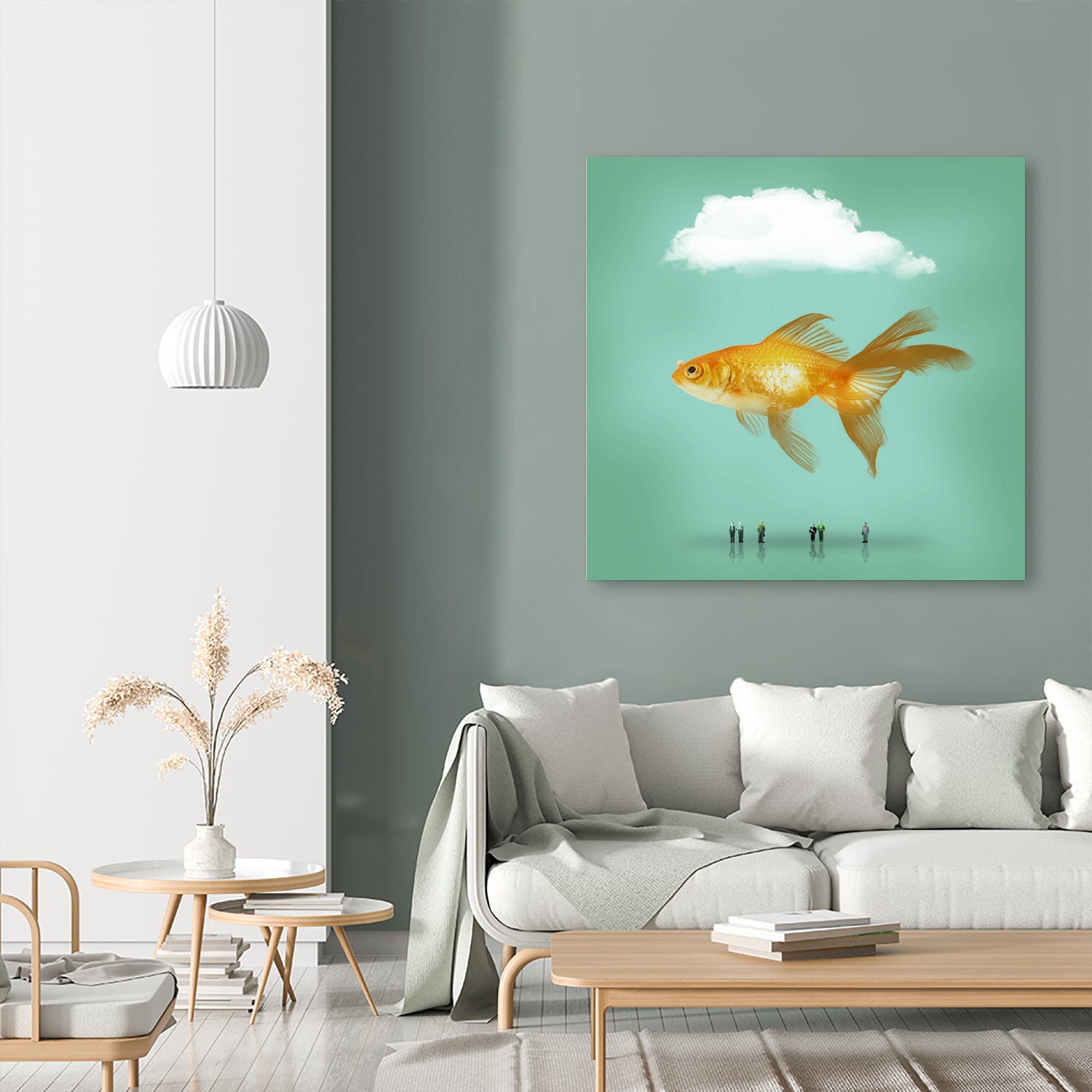 balloon fish by Vin Zzep on GIANT ART - white photo illustration