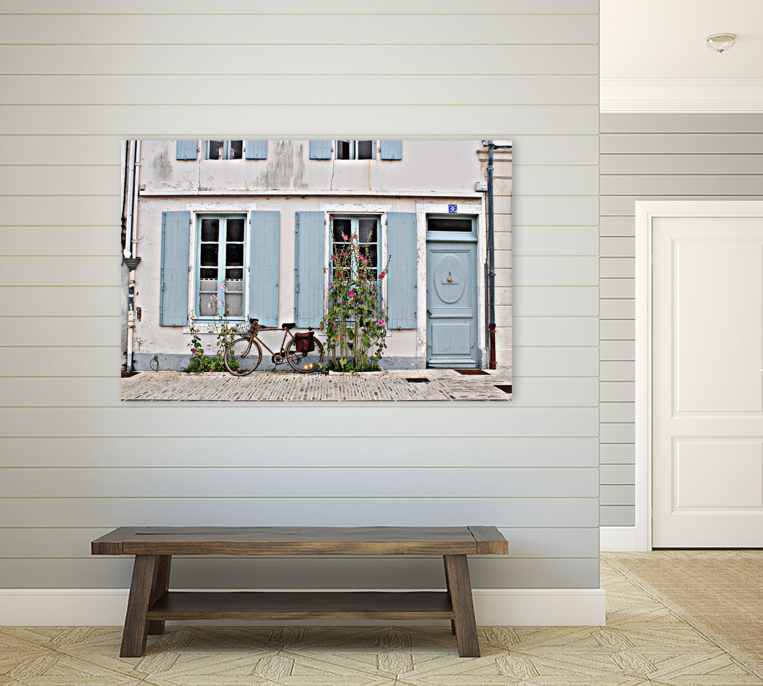 A lonely bicycle by Cendrine Marrouat on GIANT ART - green processing/programming