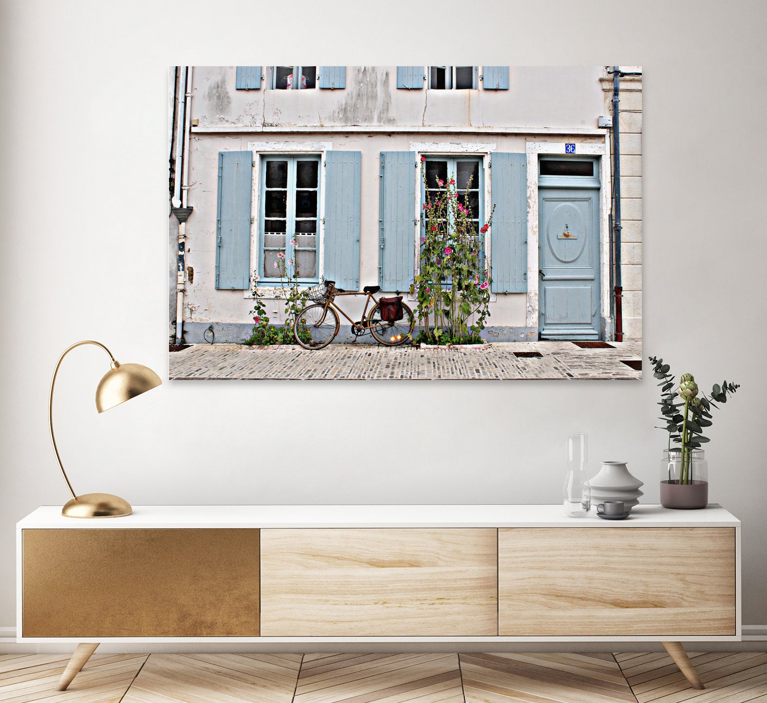 A lonely bicycle by Cendrine Marrouat on GIANT ART - green processing/programming