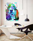 Basset Hound by Daniel Janda on GIANT ART - black digital painting